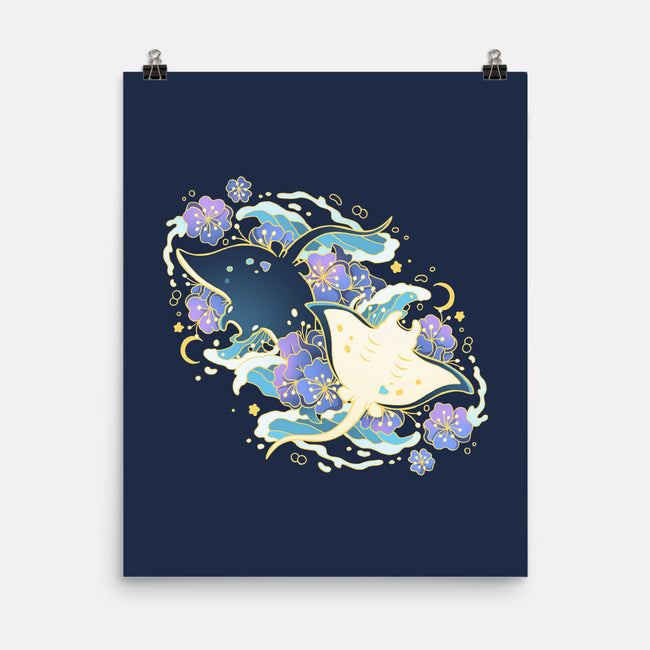 Manta Ray-None-Matte-Poster-Vallina84