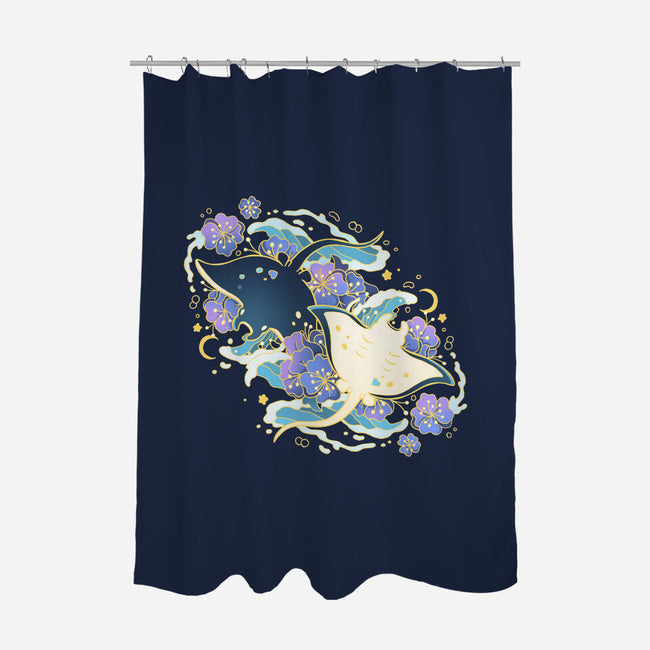 Manta Ray-None-Polyester-Shower Curtain-Vallina84