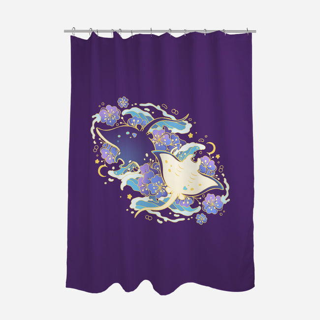 Manta Ray-None-Polyester-Shower Curtain-Vallina84