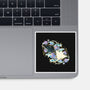 Manta Ray-None-Glossy-Sticker-Vallina84