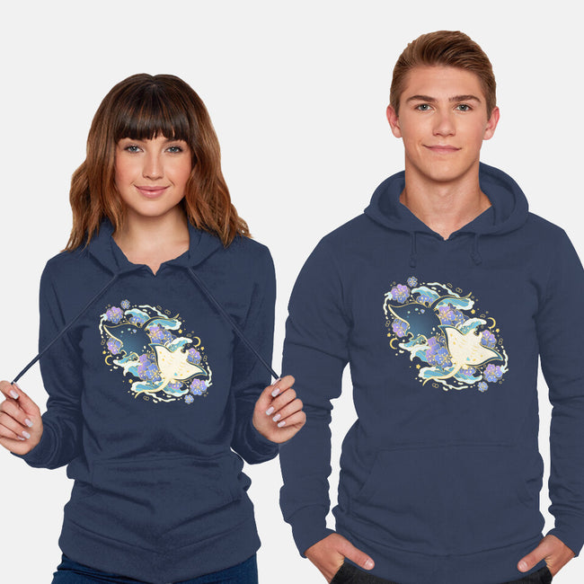 Manta Ray-Unisex-Pullover-Sweatshirt-Vallina84
