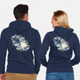 Manta Ray-Unisex-Zip-Up-Sweatshirt-Vallina84
