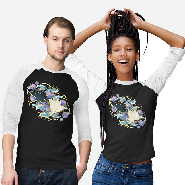 Manta Ray-Unisex-Baseball-Tee-Vallina84