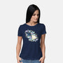 Manta Ray-Womens-Basic-Tee-Vallina84
