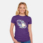 Manta Ray-Womens-Fitted-Tee-Vallina84