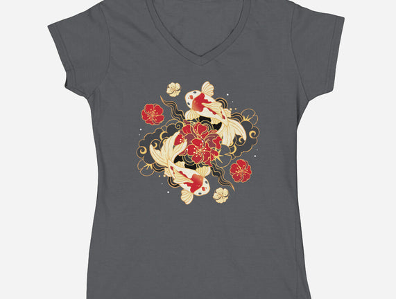 Koi Fish Flower