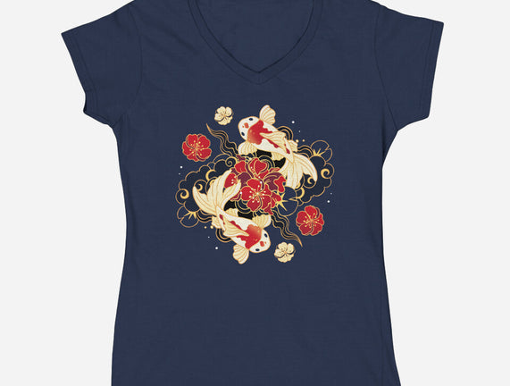 Koi Fish Flower