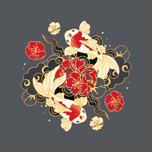 Koi Fish Flower