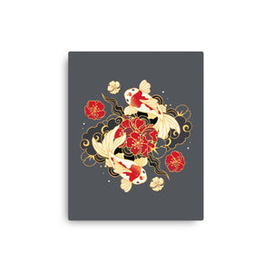 Koi Fish Flower