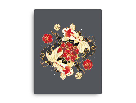 Koi Fish Flower