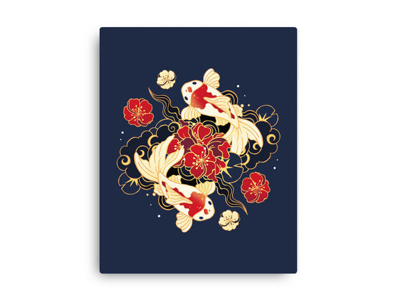 Koi Fish Flower