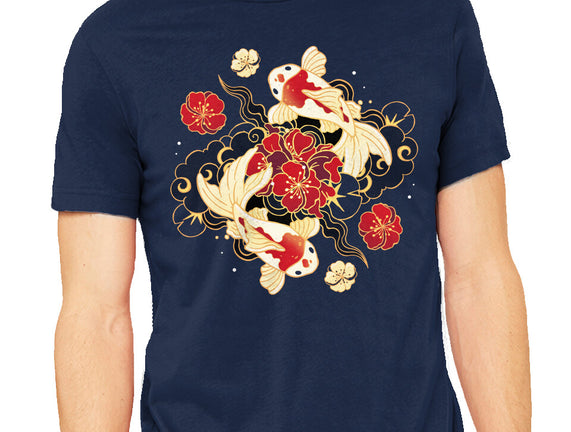 Koi Fish Flower