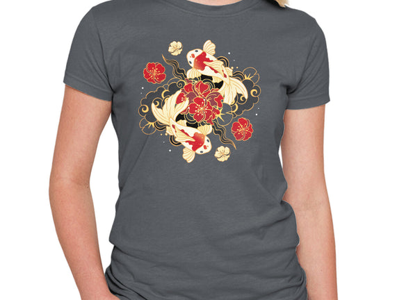 Koi Fish Flower