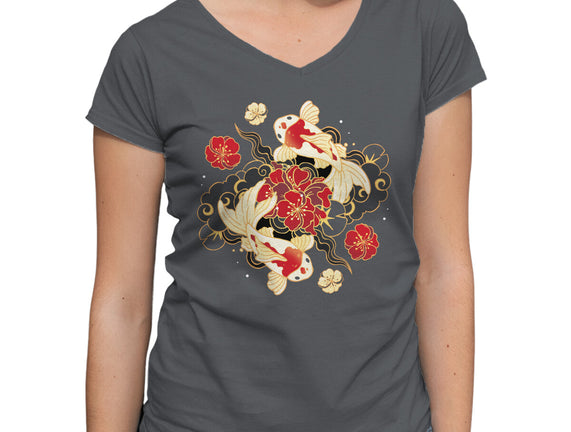 Koi Fish Flower