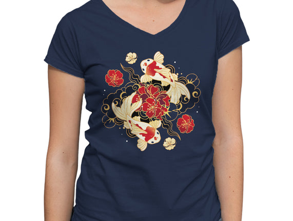Koi Fish Flower