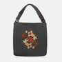 Koi Fish Flower-None-Adjustable Tote-Bag-Vallina84