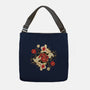 Koi Fish Flower-None-Adjustable Tote-Bag-Vallina84
