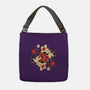 Koi Fish Flower-None-Adjustable Tote-Bag-Vallina84