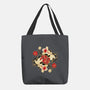 Koi Fish Flower-None-Basic Tote-Bag-Vallina84