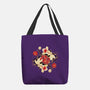 Koi Fish Flower-None-Basic Tote-Bag-Vallina84