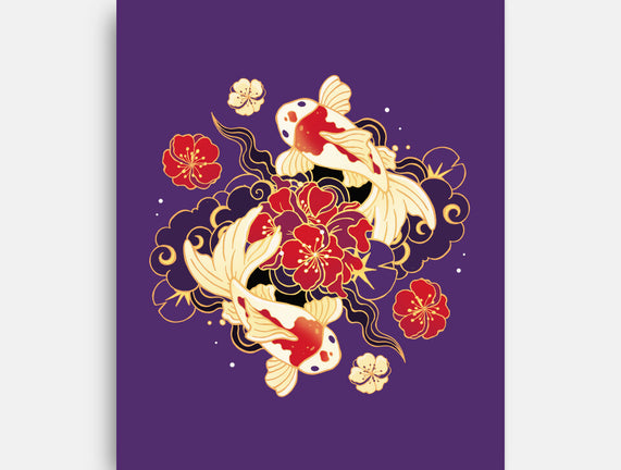 Koi Fish Flower