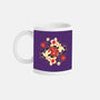 Koi Fish Flower-None-Mug-Drinkware-Vallina84