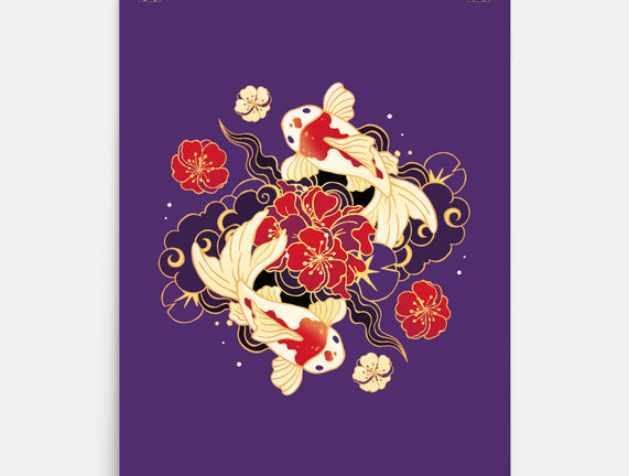 Koi Fish Flower