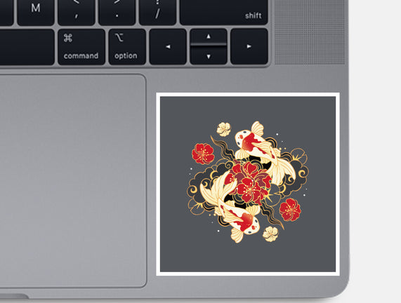 Koi Fish Flower