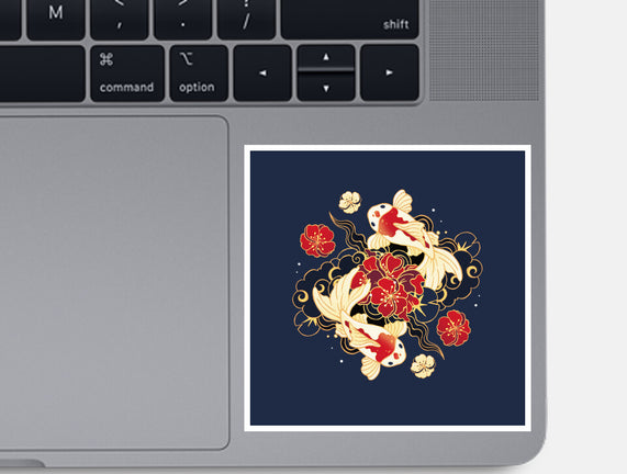 Koi Fish Flower