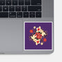 Koi Fish Flower-None-Glossy-Sticker-Vallina84