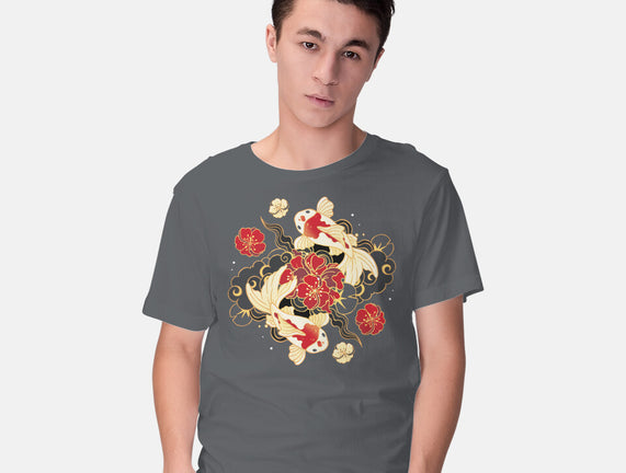 Koi Fish Flower