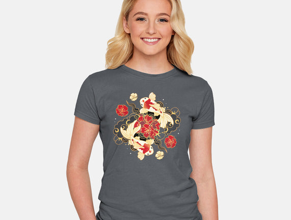 Koi Fish Flower