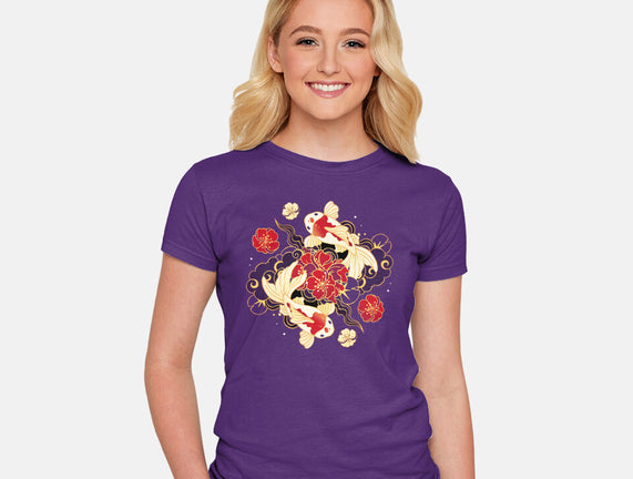 Koi Fish Flower