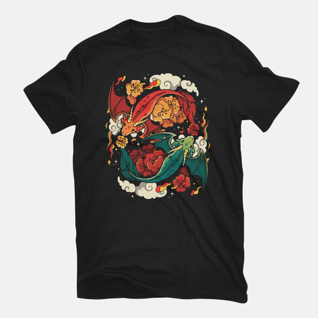 Dragons Fly-Mens-Heavyweight-Tee-Vallina84