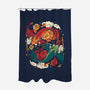 Dragons Fly-None-Polyester-Shower Curtain-Vallina84