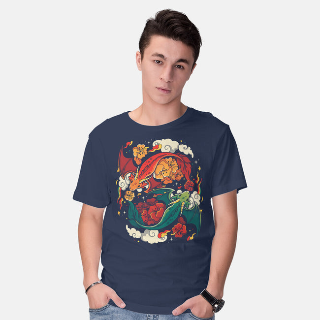 Dragons Fly-Mens-Basic-Tee-Vallina84