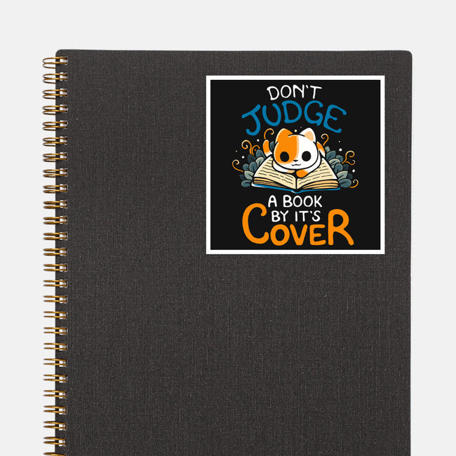 Don't Judge A Book By It's Cover-None-Glossy-Sticker-Vallina84