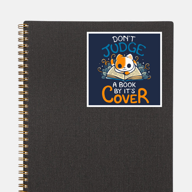 Don't Judge A Book By It's Cover-None-Glossy-Sticker-Vallina84