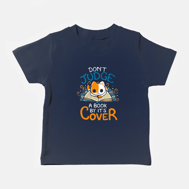 Don't Judge A Book By It's Cover-Baby-Basic-Tee-Vallina84
