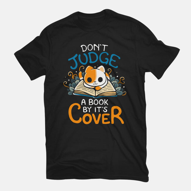 Don't Judge A Book By It's Cover-Mens-Heavyweight-Tee-Vallina84