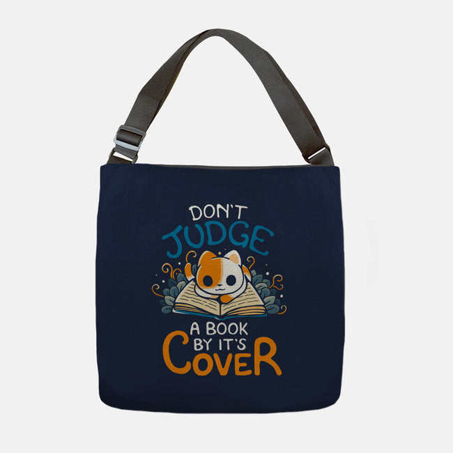 Don't Judge A Book By It's Cover-None-Adjustable Tote-Bag-Vallina84