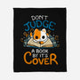 Don't Judge A Book By It's Cover-None-Fleece-Blanket-Vallina84