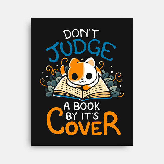 Don't Judge A Book By It's Cover-None-Stretched-Canvas-Vallina84