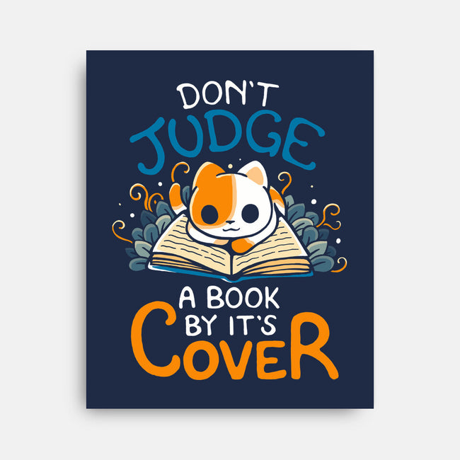 Don't Judge A Book By It's Cover-None-Stretched-Canvas-Vallina84