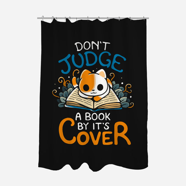 Don't Judge A Book By It's Cover-None-Polyester-Shower Curtain-Vallina84