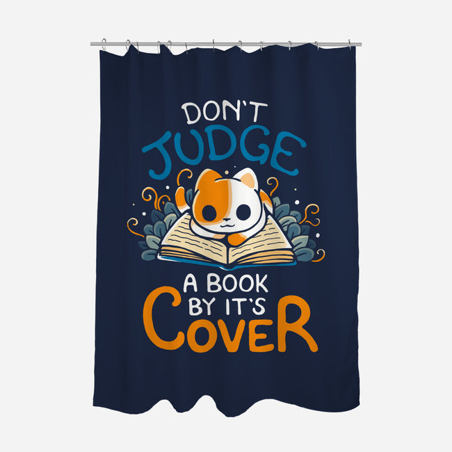 Don't Judge A Book By It's Cover-None-Polyester-Shower Curtain-Vallina84