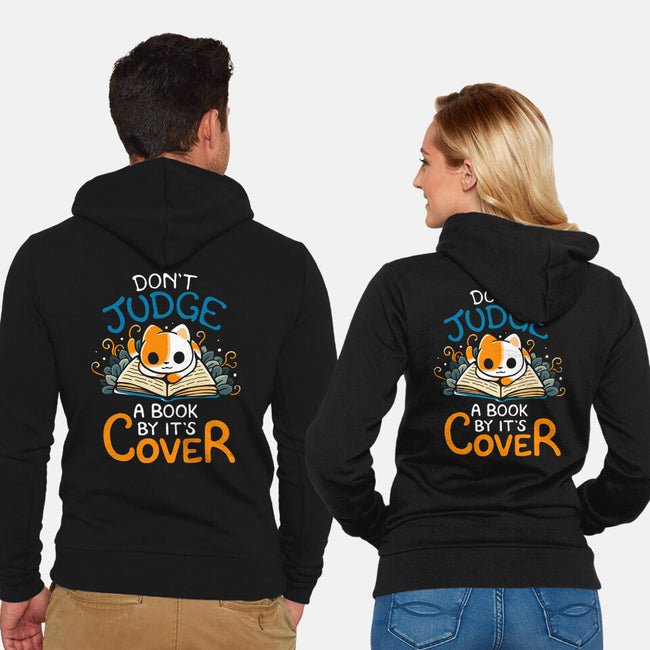 Don't Judge A Book By It's Cover-Unisex-Zip-Up-Sweatshirt-Vallina84