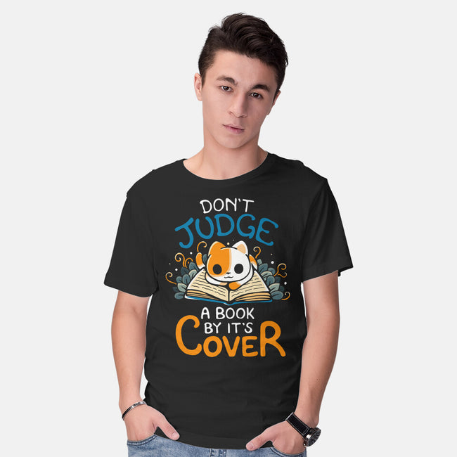 Don't Judge A Book By It's Cover-Mens-Basic-Tee-Vallina84
