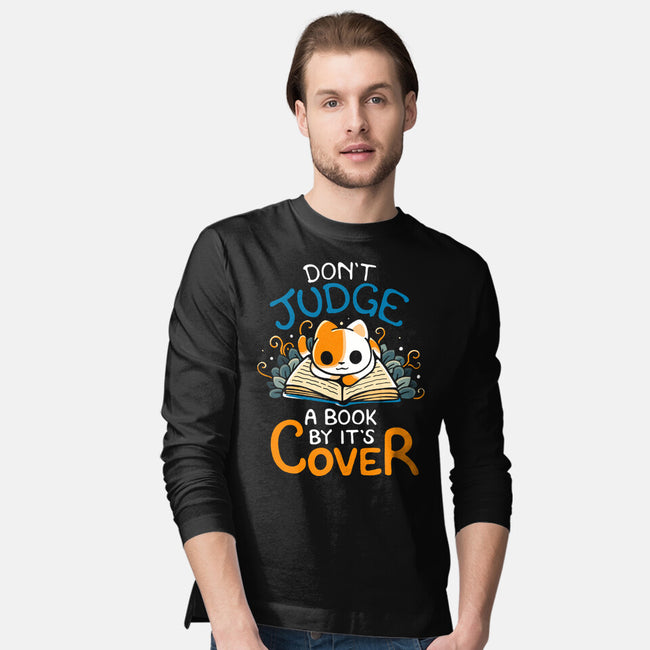 Don't Judge A Book By It's Cover-Mens-Long Sleeved-Tee-Vallina84