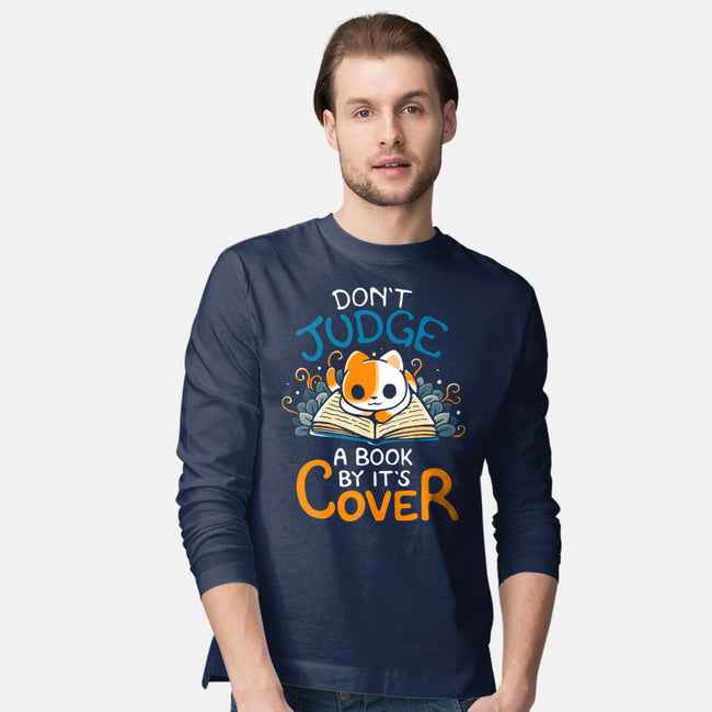 Don't Judge A Book By It's Cover-Mens-Long Sleeved-Tee-Vallina84